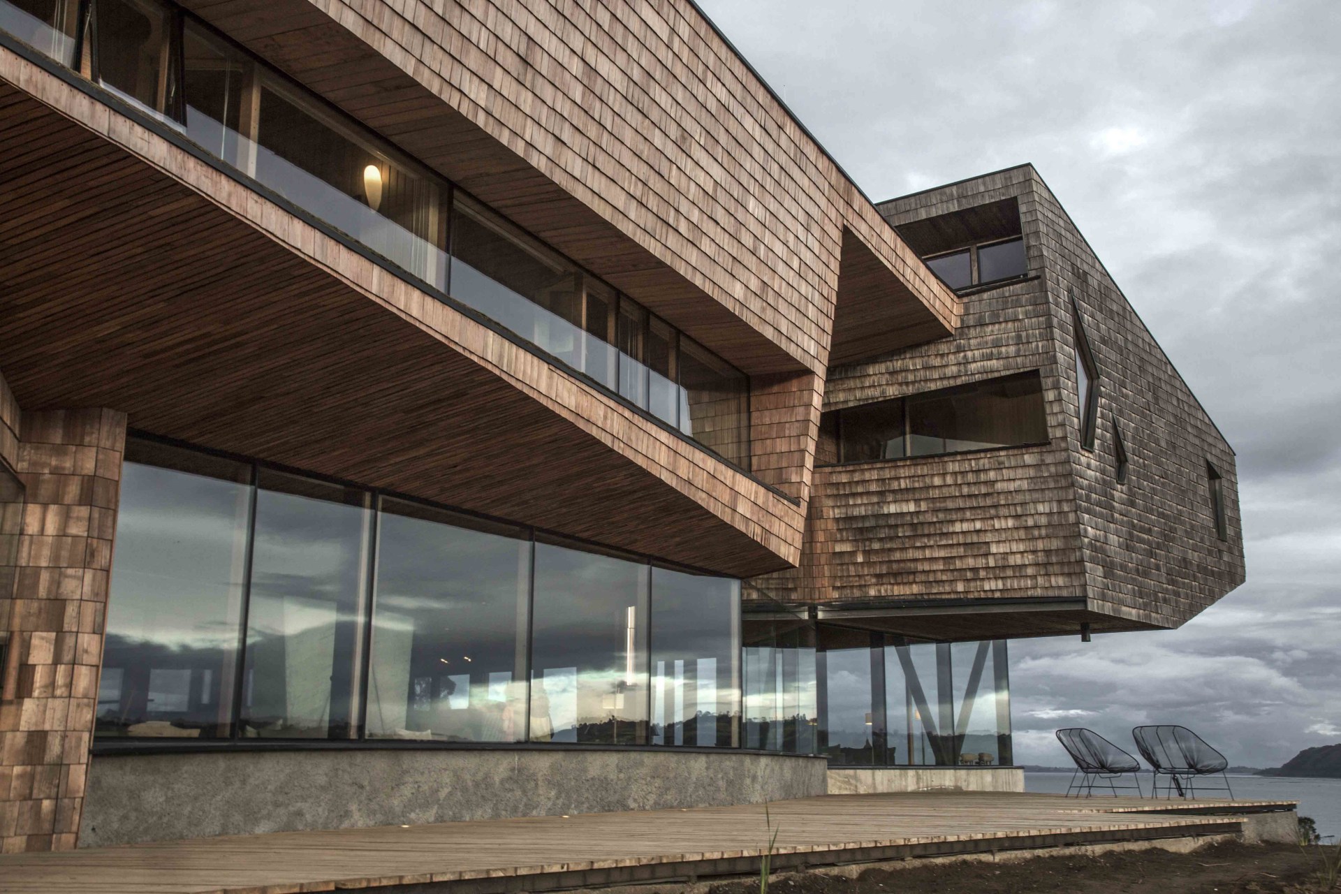 Außenfassade vom Tierra Chiloé